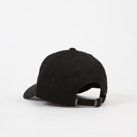 HUF Cocktail Hour Curved Visor 6 Panel Cap - Black thumbnail