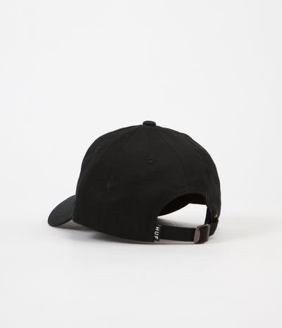 HUF Cocktail Hour Curved Visor 6 Panel Cap - Black