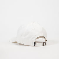 HUF Cocktail Hour Curved Visor 6 Panel Cap - White thumbnail