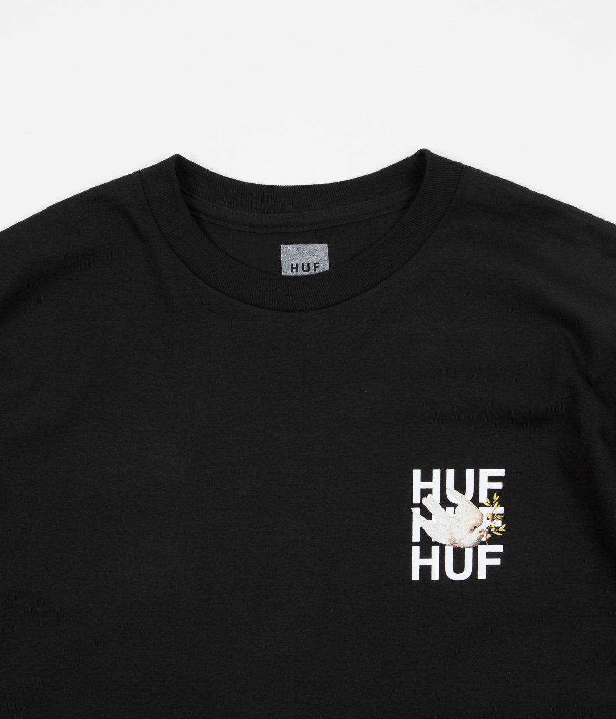 HUF Disaster Dove T-Shirt - Black | Flatspot