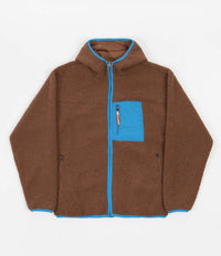 HUF Fort Point Sherpa Jacket - Dust Brown | Flatspot