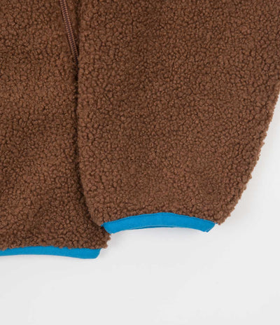 HUF Fort Point Sherpa Jacket - Dust Brown