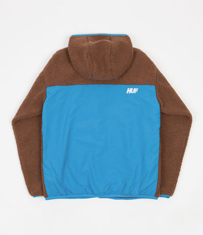 HUF Fort Point Sherpa Jacket - Dust Brown