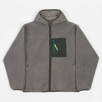 HUF Fort Point Sherpa Jacket - Steel Grey thumbnail