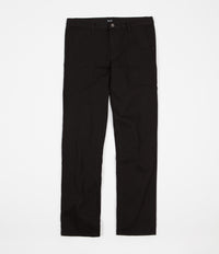 HUF Fulton Chino Trousers - Black