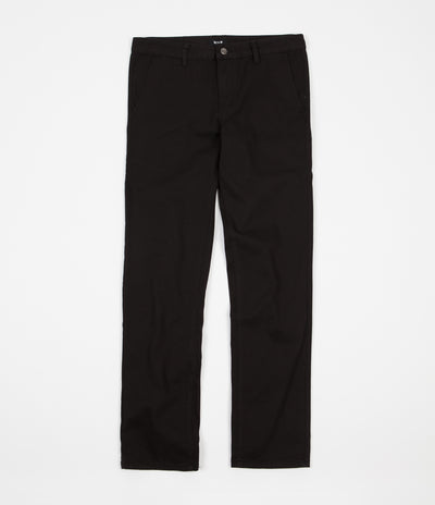 HUF Fulton Chino Trousers - Black