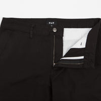 HUF Fulton Chino Trousers - Black thumbnail