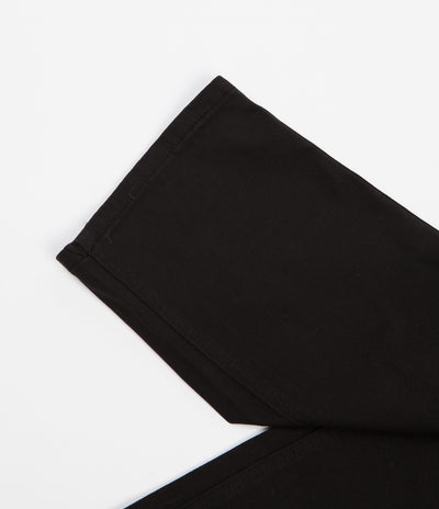 HUF Fulton Chino Trousers - Black