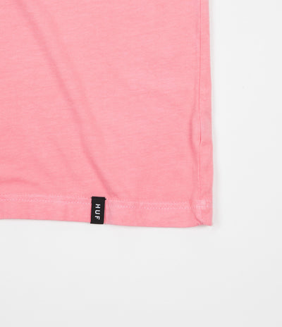 HUF Garment Dip Dye T-Shirt - Grey / White / Pink