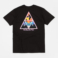 HUF Good Trips Triangle T-Shirt - Black thumbnail