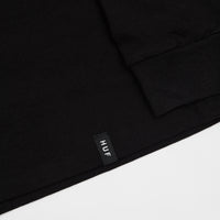 HUF Greetings Long Sleeve Pocket T-Shirt - Black thumbnail