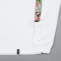 HUF Greetings Long Sleeve Pocket T-Shirt - White thumbnail