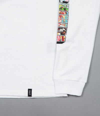 HUF Greetings Long Sleeve Pocket T-Shirt - White