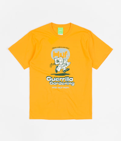 HUF Guerilla Gardening T-Shirt - Gold