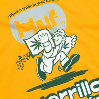 HUF Guerilla Gardening T-Shirt - Gold thumbnail