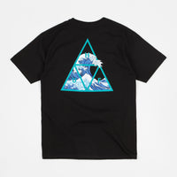 HUF High Tide Triangle T-Shirt - Black thumbnail