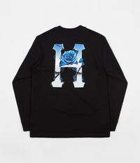 HUF Ice Rose Classic H Long Sleeve T-Shirt - Black