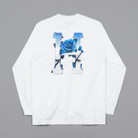 HUF Ice Rose Classic H Long Sleeve T-Shirt - White thumbnail