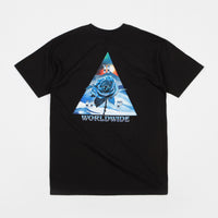 HUF Ice Rose Triangle T-Shirt - Black thumbnail