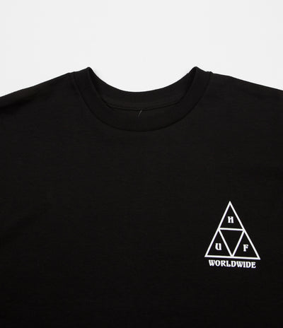 HUF Ice Rose Triangle T-Shirt - Black