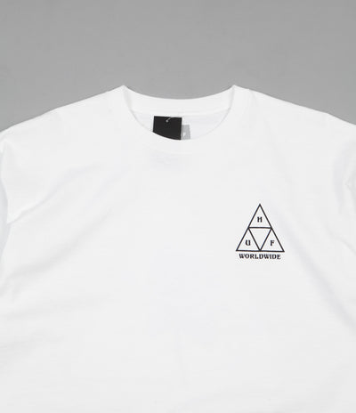 HUF Ice Rose Triangle T-Shirt - White