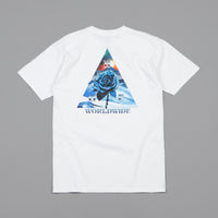 HUF Ice Rose Triangle T-Shirt - White thumbnail