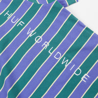 HUF Lexington Knit T-Shirt - Blue Iris thumbnail