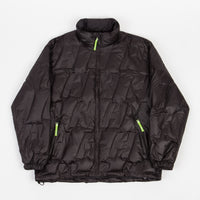 HUF Monogram Puffer Jacket - Black thumbnail