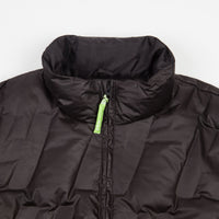 HUF Monogram Puffer Jacket - Black thumbnail