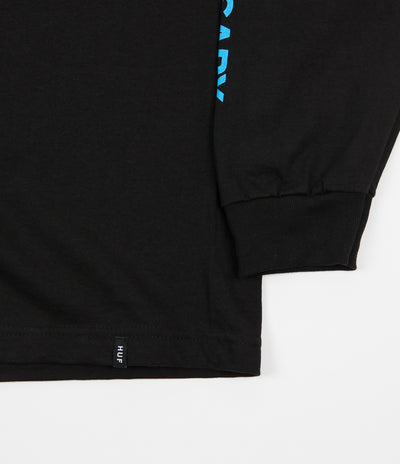 HUF Multi Triple Triangle Long Sleeve T-Shirt - Black