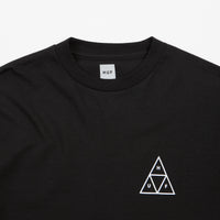 HUF Multi Triple Triangle Long Sleeve T-Shirt - Black thumbnail