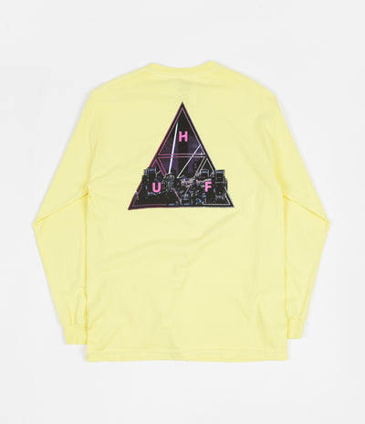 HUF Neo TT Long Sleeve T-Shirt - Super Lemon