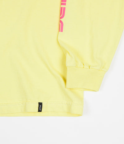 HUF Neo TT Long Sleeve T-Shirt - Super Lemon