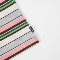 HUF Off Shore Stripe T-Shirt - Pink thumbnail