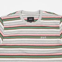 HUF Off Shore Stripe T-Shirt - Pink thumbnail