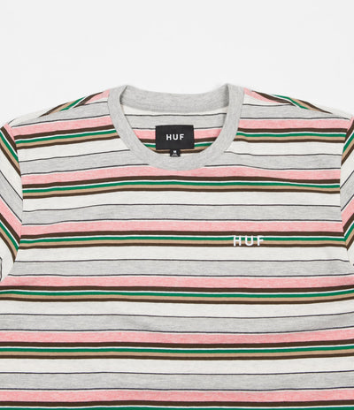 HUF Off Shore Stripe T-Shirt - Pink