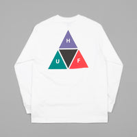 HUF Prism Triple Triangle Long Sleeve T-Shirt - White thumbnail