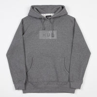 HUF Puff Bar Logo Hooded Sweatshirt - Gunmetal Heather thumbnail