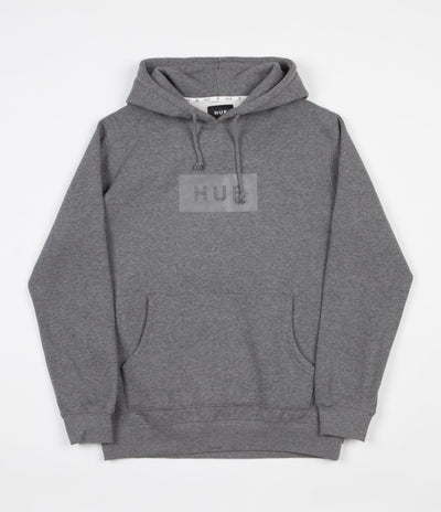 HUF Puff Bar Logo Hooded Sweatshirt - Gunmetal Heather