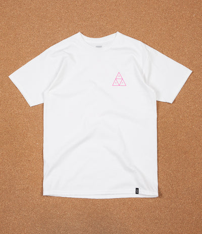 HUF Puff Triple Triangle T-Shirt - White