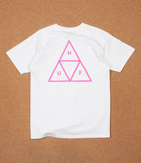 HUF Puff Triple Triangle T-Shirt - White