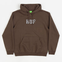 HUF Quake Conditions Hoodie - Chocolate thumbnail