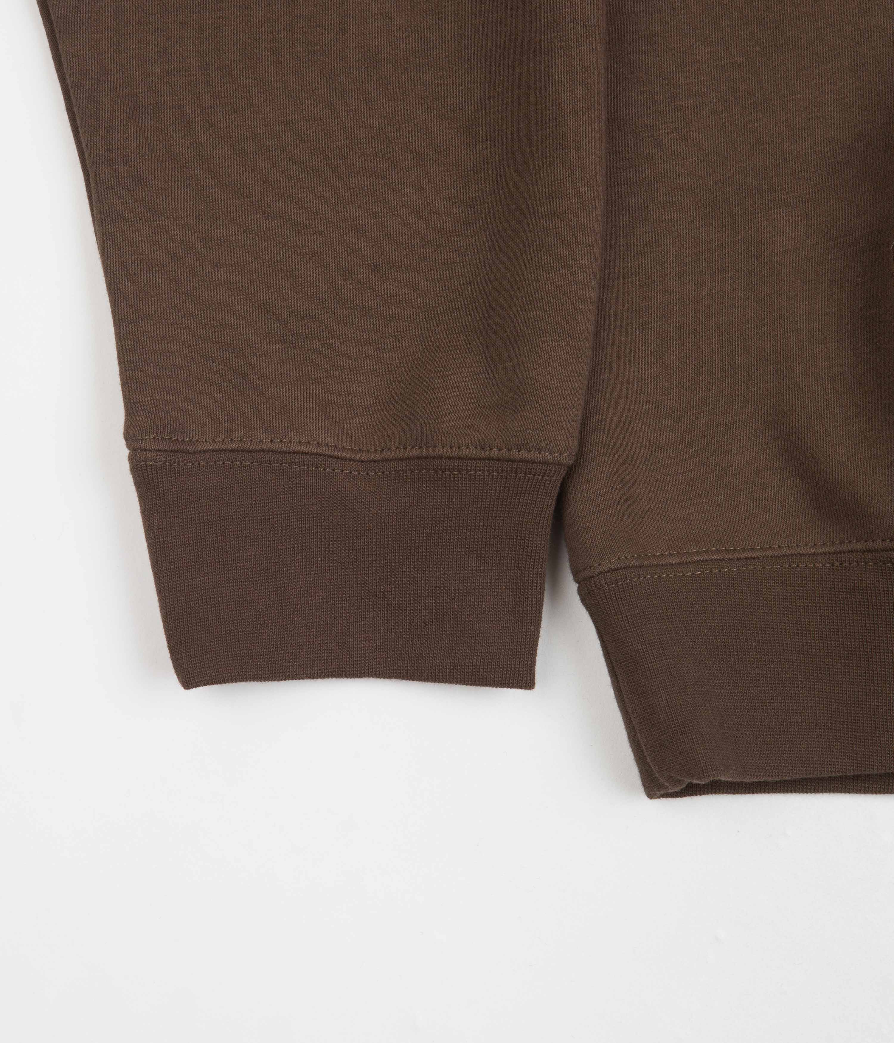 HUF Quake Conditions Hoodie - Chocolate | Flatspot