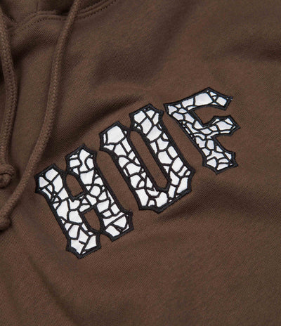 HUF Quake Conditions Hoodie - Chocolate