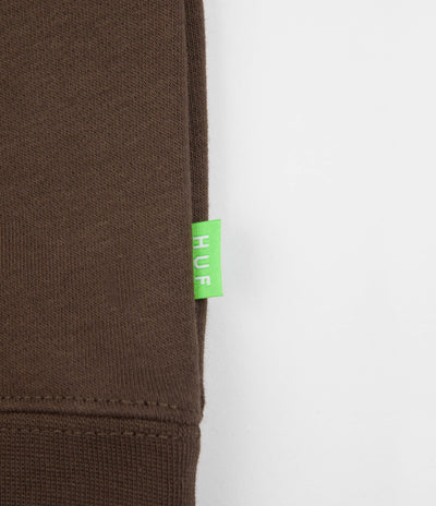 HUF Quake Conditions Hoodie - Chocolate