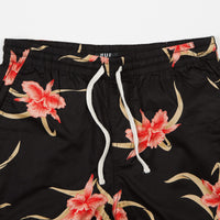 HUF Rakuen Easy Shorts - Black thumbnail