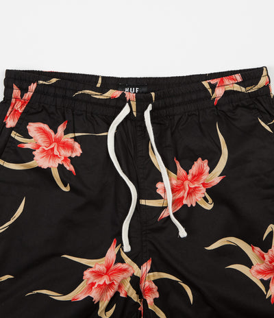 HUF Rakuen Easy Shorts - Black