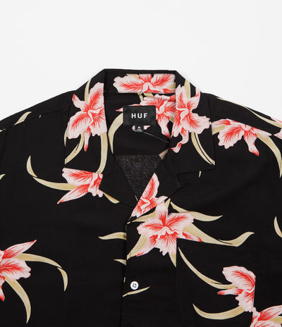 HUF Rakuen Short Sleeve Shirt - Black