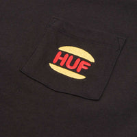 HUF Regal Pocket T-Shirt - Black thumbnail