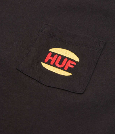 HUF Regal Pocket T-Shirt - Black